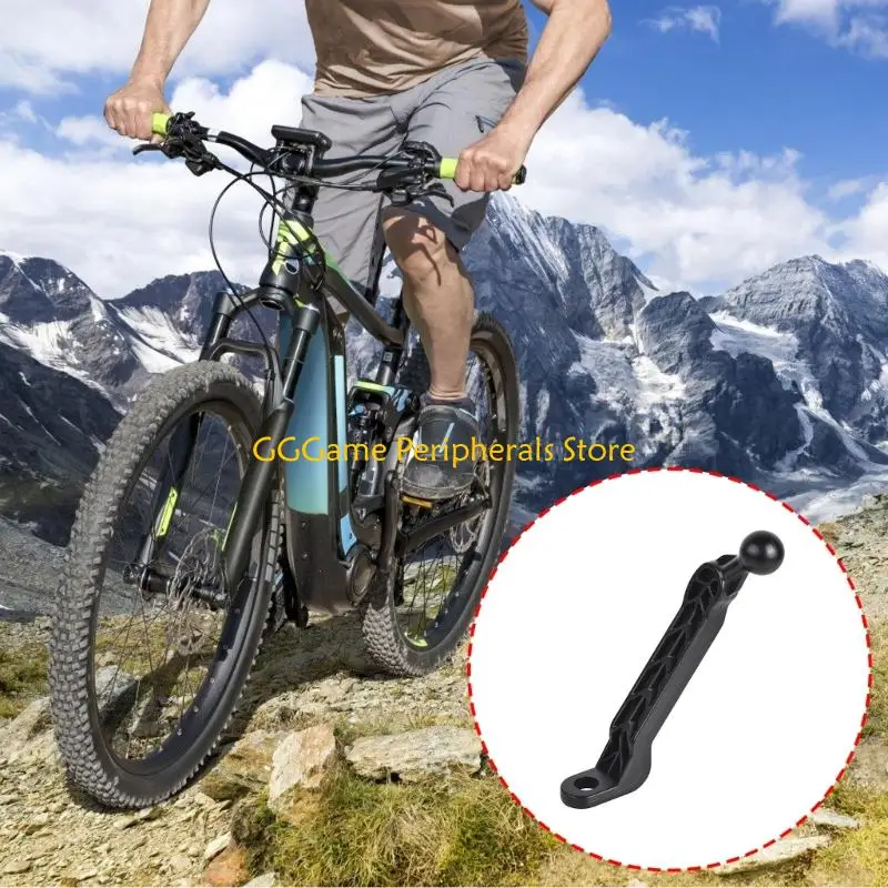 U55B Rearview Mirror Mounted Phone Stand Fixing Rod Extension Arm 17mm Ball Head