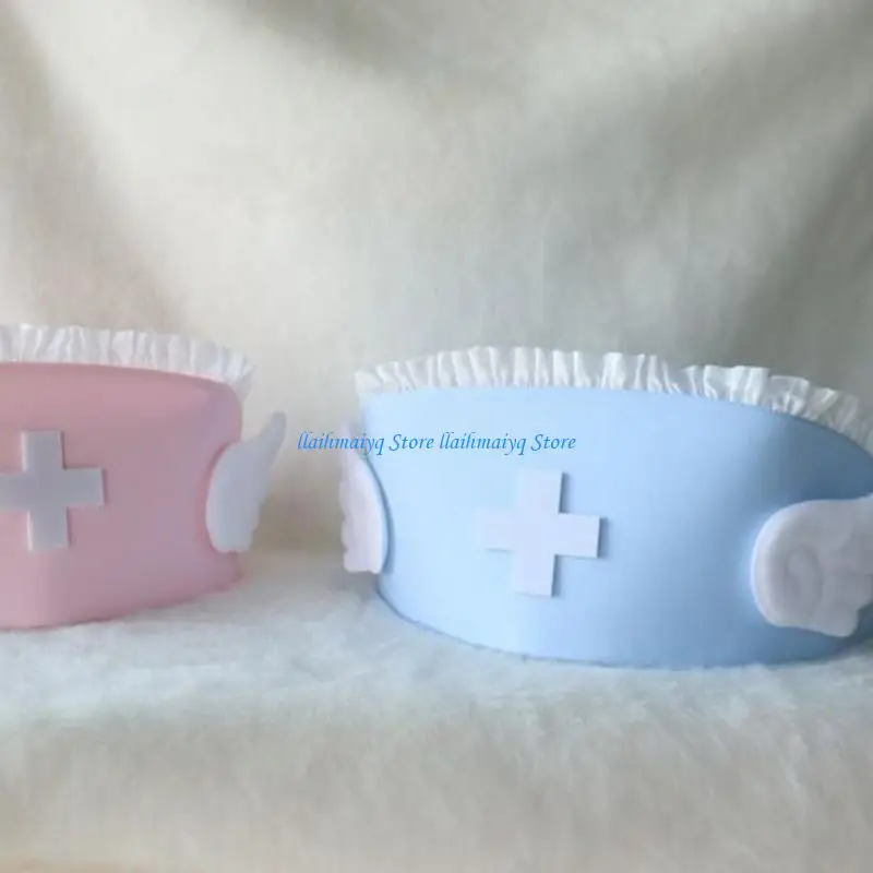 573B Nurse Hat cosplay per i copricapi cosplay per le forniture per feste Halloween