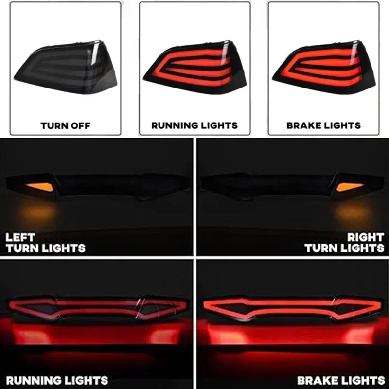 Motorcycle Fender Tail light Assembly Turn Signal Taillight Fit For Honda Gold Wing GL 1800 Goldwing GL1800 Taillamp 2012-2017