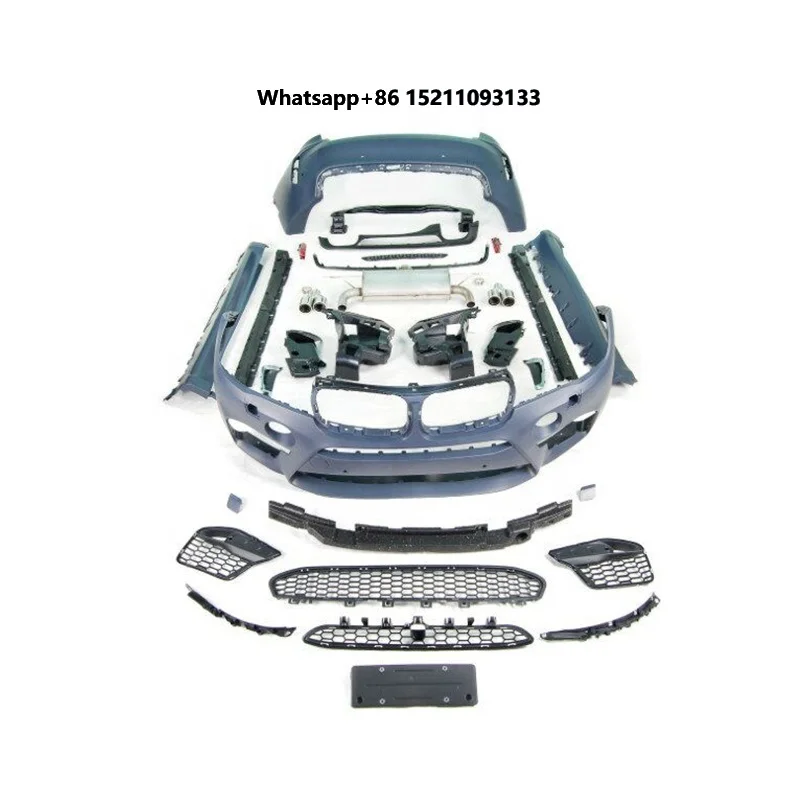 Wholesale 2013-2018 X6 F16 M Style Auto Parts PP Material Body Kits Including Bumpers for Car Accessories