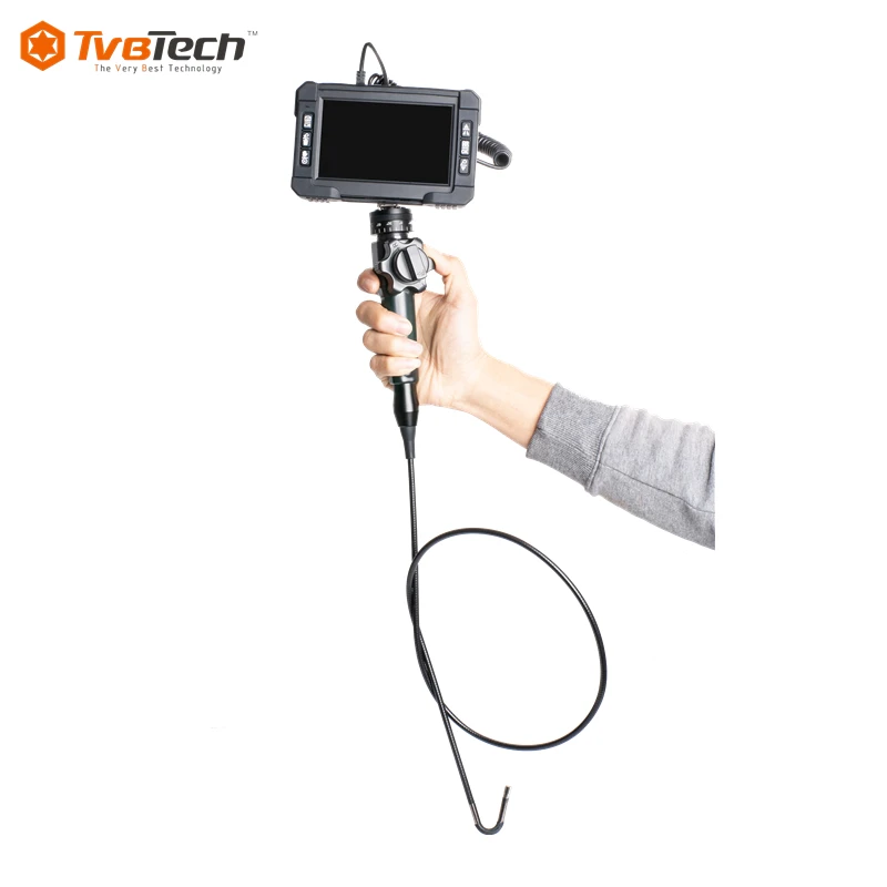 Articulating Endoscope 2-Way 5.8Mm Articulating วิดีโอ Borescope