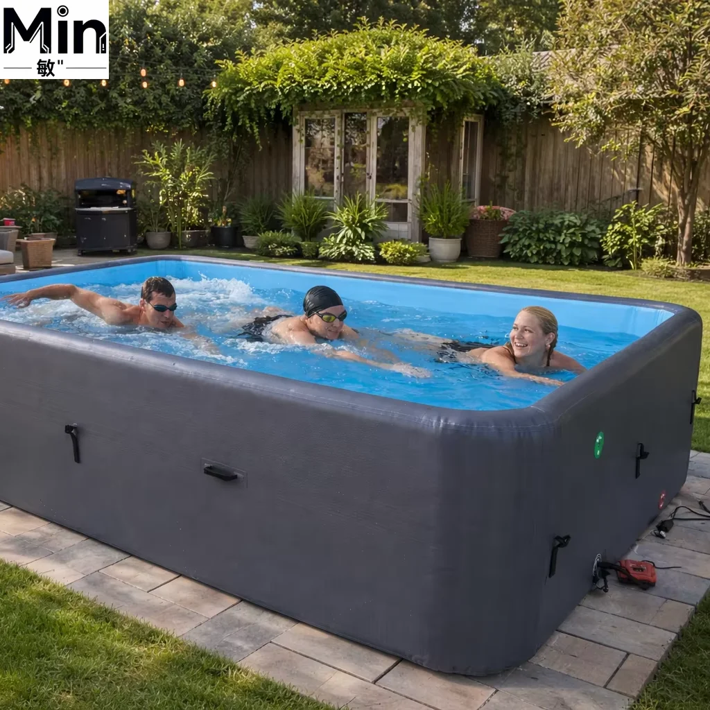 Portable PVC Inflatable Swimming Pool Outdoor Backyard Kids Family Summer Water Fun Home Inflatable Pool