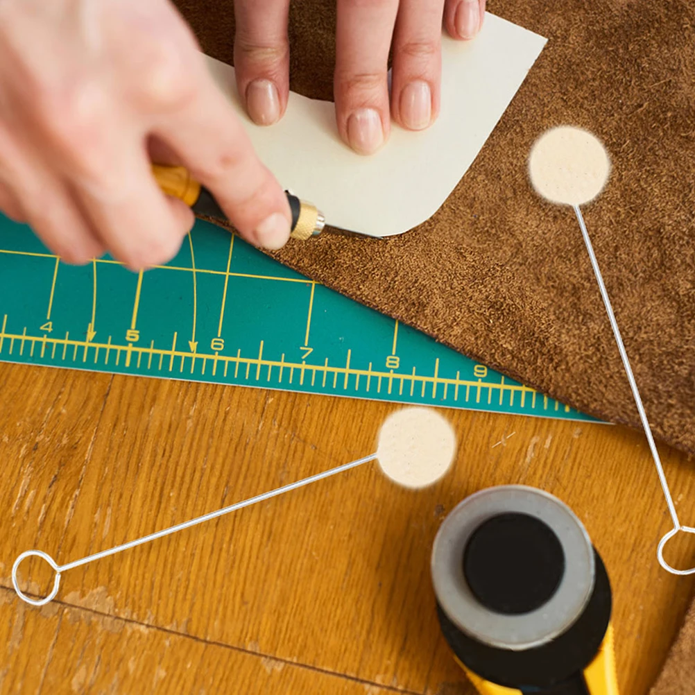 

36pcs Wool Dyeing Tool Brush Daubers Metal Leatherware Tools Crafts Care Tool for Fabric Dye Tools Diy