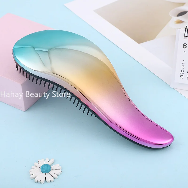 Anti-static Massage Hair Brush  Baby Kids and Women Detangling Combs Shower Massage Hairbrush Comb Salon Hair Styling Tool