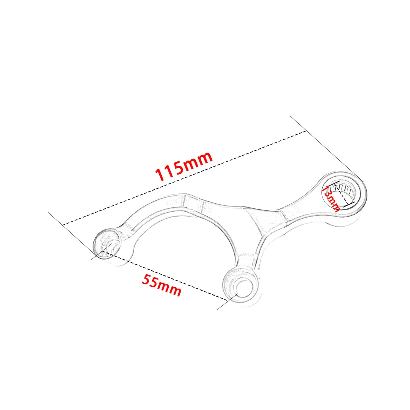 Versnellingspook Ondersteuning Vervanging Slijtvaste Shift Stabilisator Hendel Versnellingspook Beugel Onderdeel Voor Yamaha Fz07 2015-2017