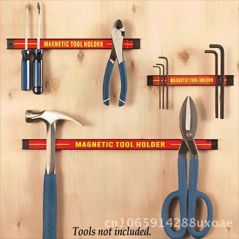 

pcs 200/300/460mm Magnetic Tool Holder Heavy-duty Magnet Tool Bar Strip Rack Wrench Hardware Tool Racks Workshop Storage Tool