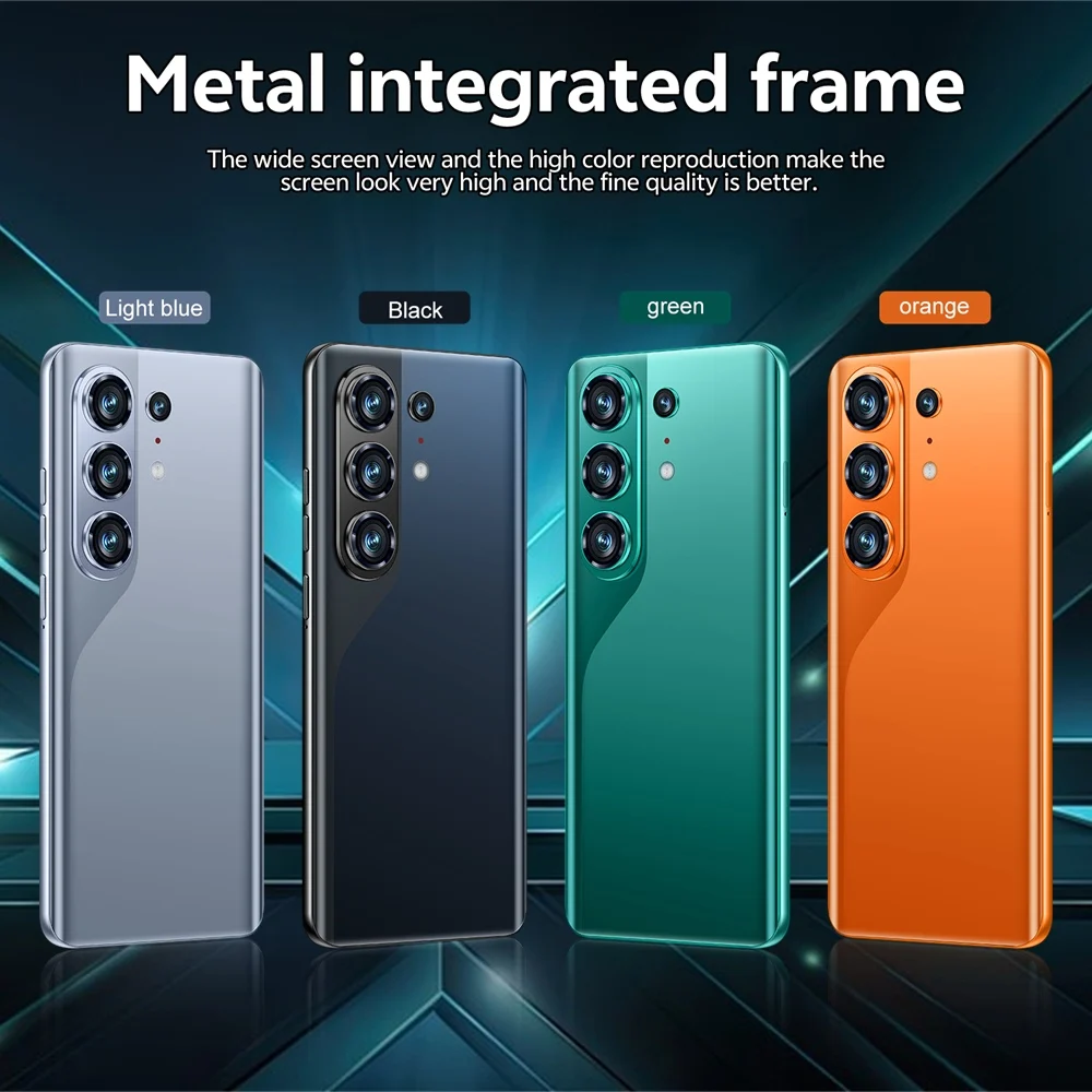 K-Touch Hot S26 Ultra 22G+2TB Smartphone Android 15 Cell Phone 7.3HD Mobile Phones 5G Dual SIM 8000mAh 16+48MP Camera Cellphones