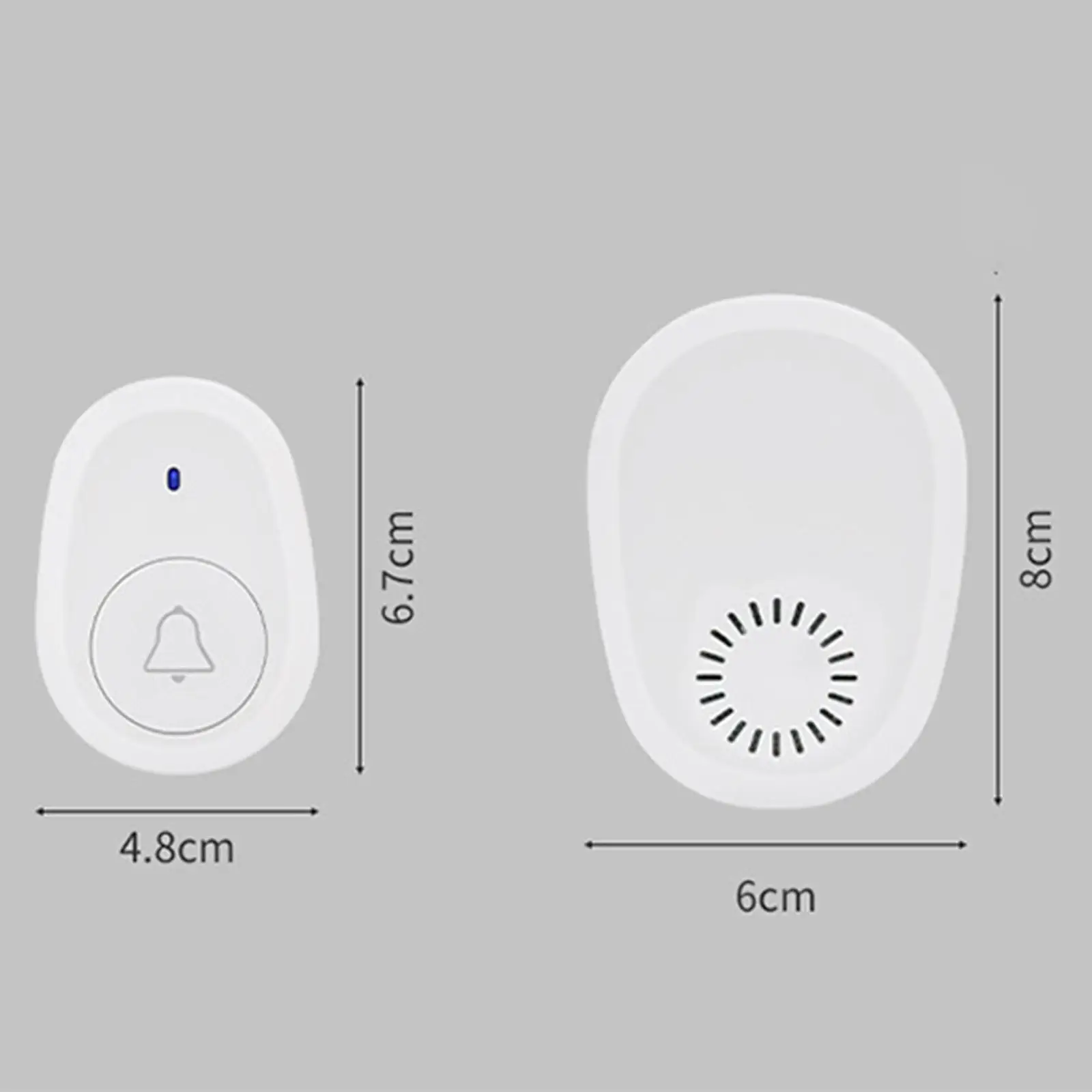 Portable Sensor Door Chime Waterproof for Store Shop Backyard Gate