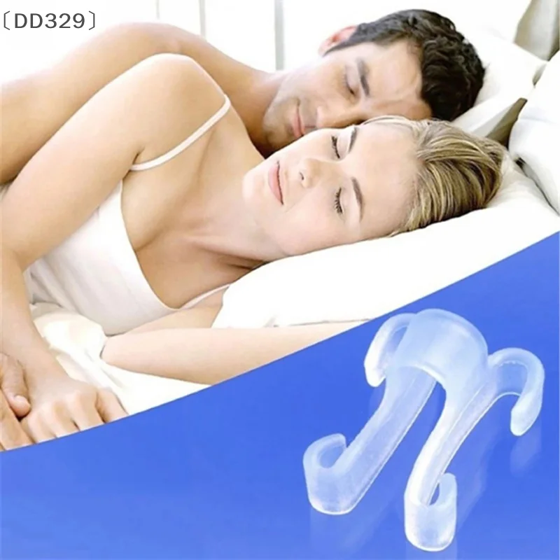 อุปกรณ์ช่วยการนอนหลับเพื่อสุขภาพ ป้องกันการนอนกรน คลิปหนีบจมูกช่วยหายใจ หยุดการกรน