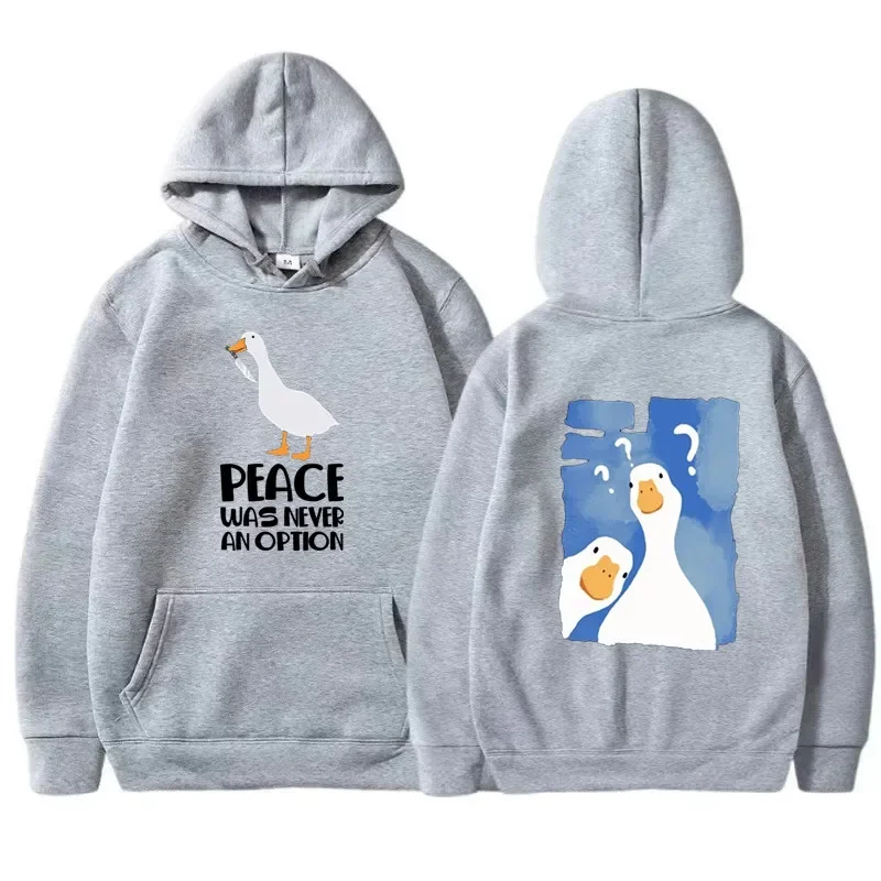 Fashion Male and female couples Cute duck print Hoodie Casual Hoodies Pullovers Sweatshirts Men\'s Top  Color Hoodies Sweatshirt