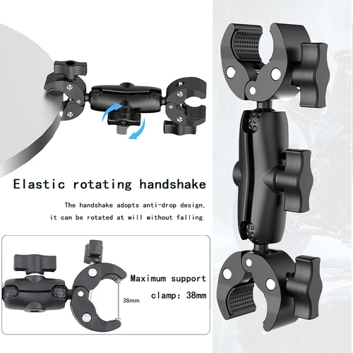 Imagen 2 del producto Palo de Selfie panorámico para insta360 X5 X4, soporte de montaje en manillar monopié para GoPro Hero DJI Osmo 360, accesorios para Cámara de Acción