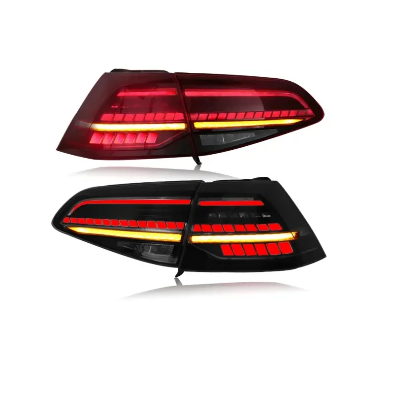 SJC Car Accessories Full LED Taillights for  VW Golf 7 led tail light Golf 7 Tail Light LED Rear Lamp Stop Lamp Reversecustom