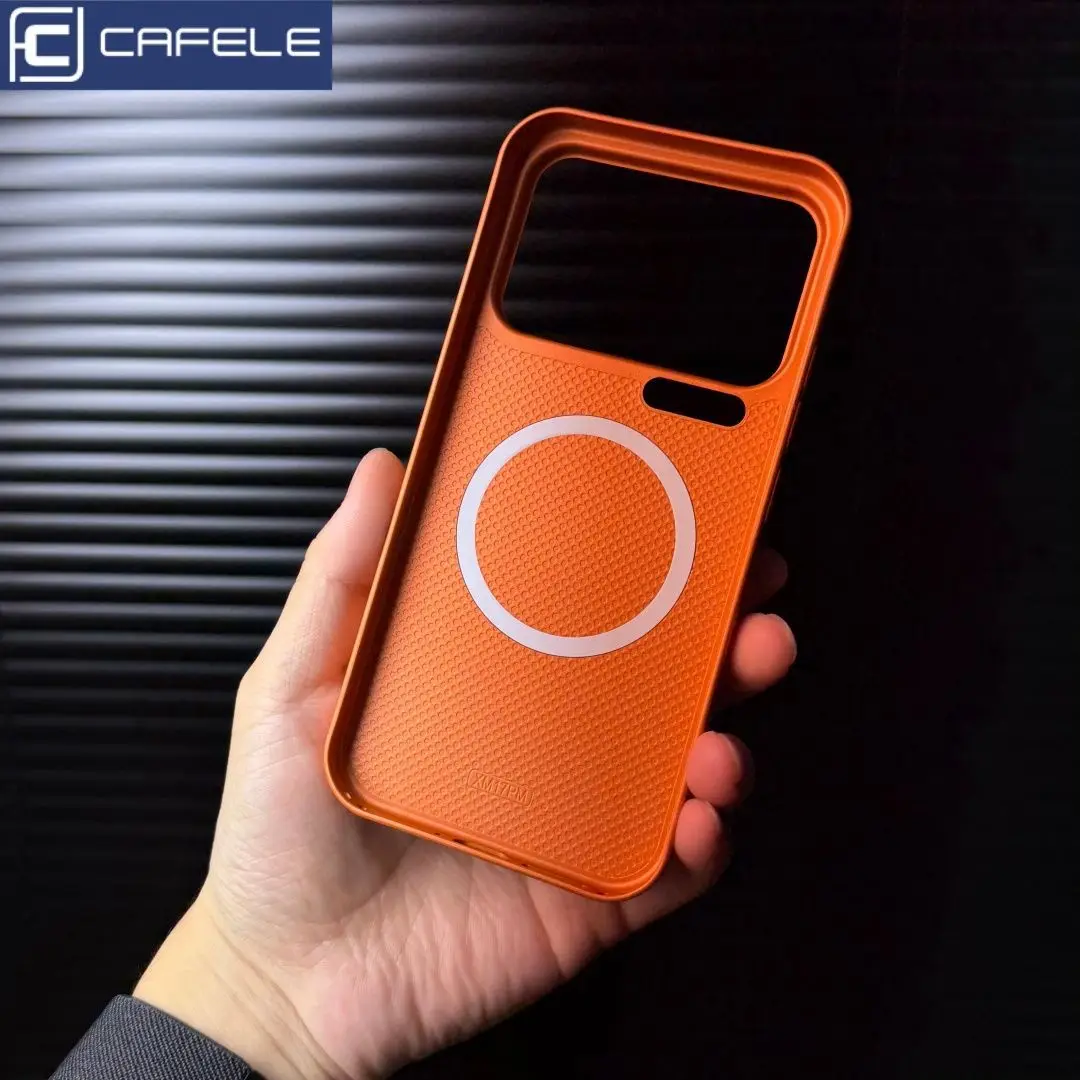 Чехол для Xiaomi 17 Pro Max роскошный ПК жесткая магнитная задняя крышка из искусственной кожи Mi бампер в виде Фото №3