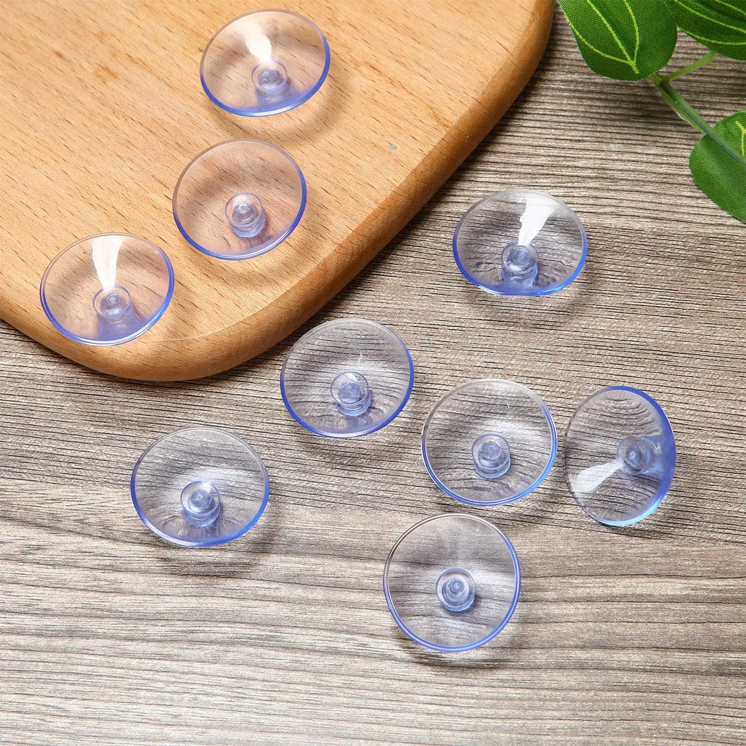 10Pcs 45mm Suction Cup Sucker Mount Holder for Car Home Bathroom Kitchen Shower Wall Windshield Window Glass Decor Wedding