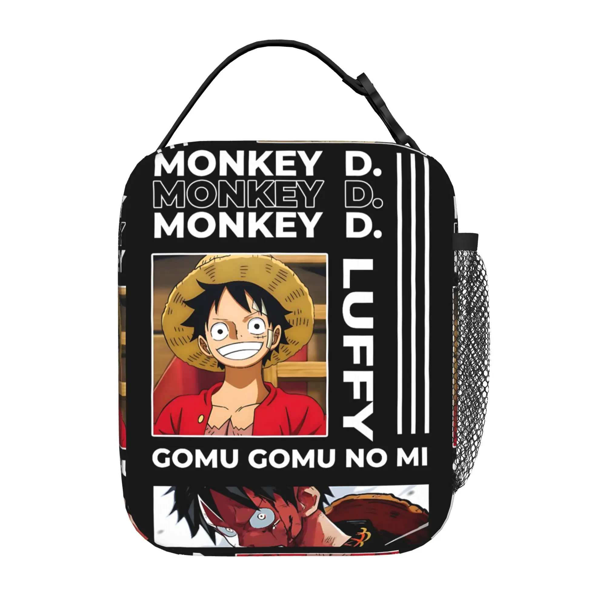 Dragon Ball manga style Insulated Lunch Bag Insulation Bento Pack Rice Bag  bolsa Student Bento Lunch Handbag Insulation