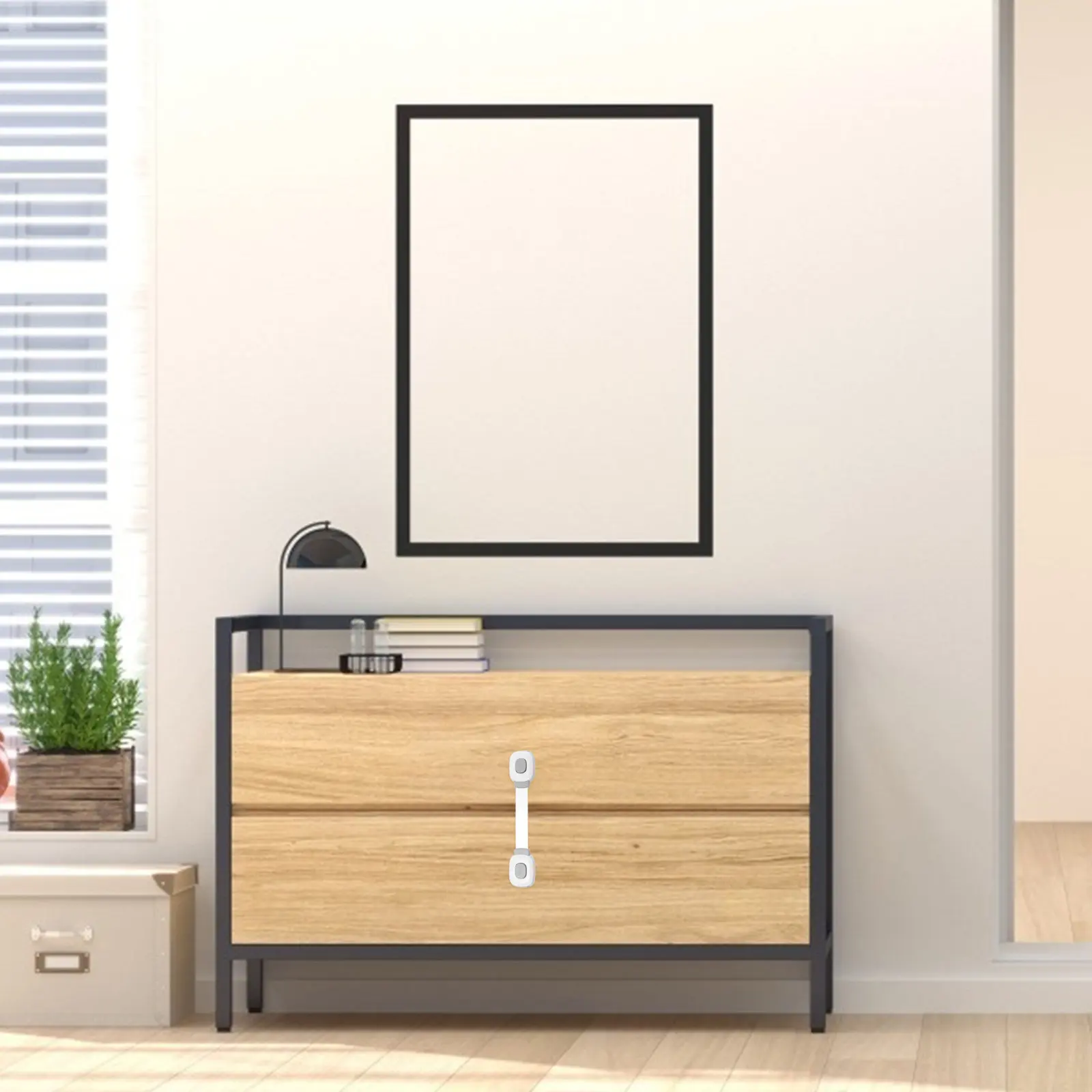 

Набор из 4 замков для защиты детей: замки для шкафов, ящиков, холодильников и гардеробов