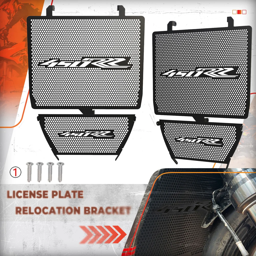 

Для KOVE 450RR 2024 2023 2022 2021 2020 450 RR аксессуары для мотоциклов, защита радиатора, решетка, крышка, защита бака для воды, защитная