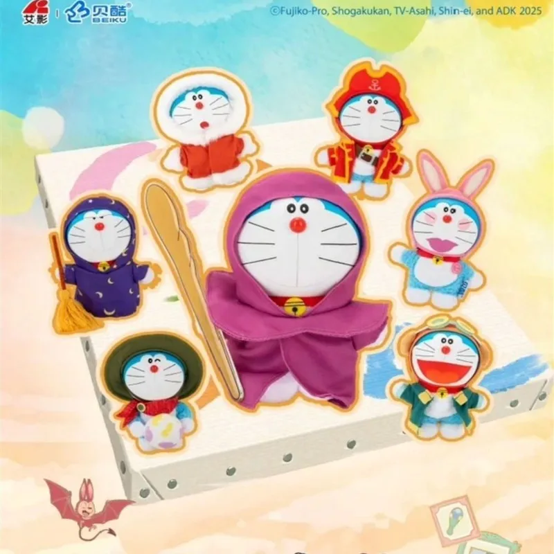 

Authentic Doraemon Movie Plastic Plush Pendant Blind Box Trendy Play Doll Doll Christmas Birthday Gift