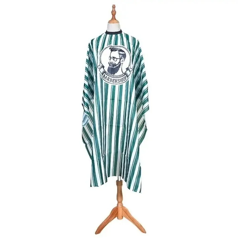 

Высококачественные парикмахерские нагрудники в полоску в стиле ретро, антипригарные дышащие фартуки для выпечки, удобные парикмахерские принадлежности