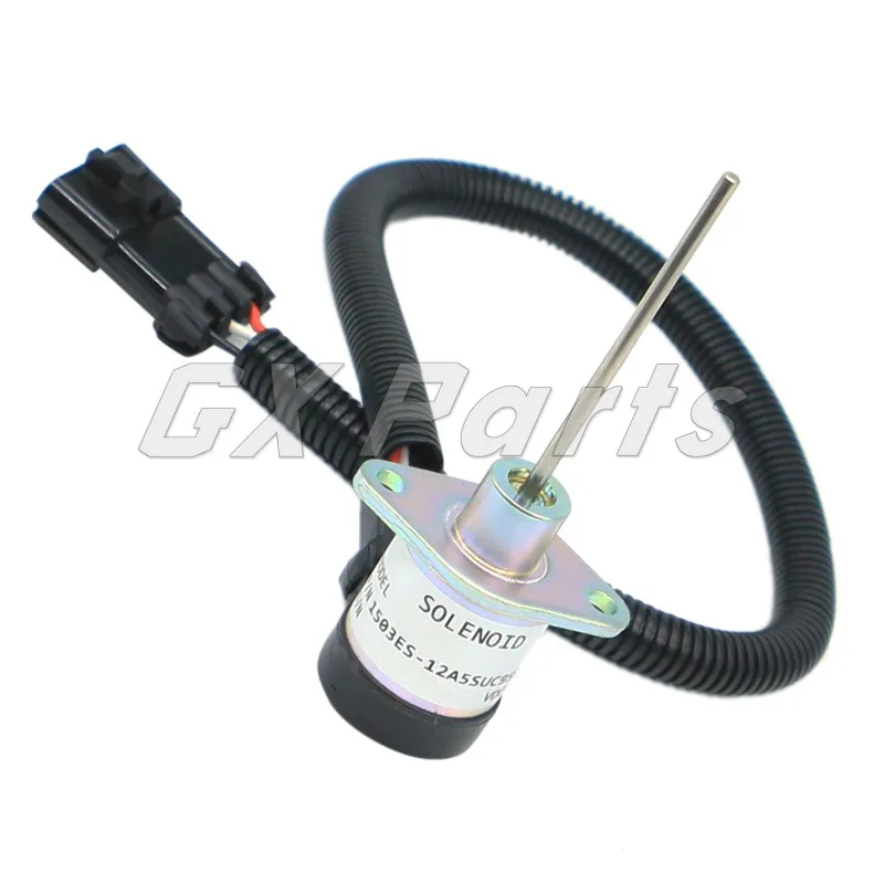 Per Kubota V2203 Elettrovalvola di intercettazione carburante CT4-134Dl Motore per escavatore con elettrovalvola di spegnimento fiamma