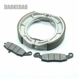 For Suzuki VL800 C50 Boulevard 2005-2009 2012 2013 2015 2016 2017 2018 Motorcycle Front Brake Pads Rear Brake Shoe Kit Set