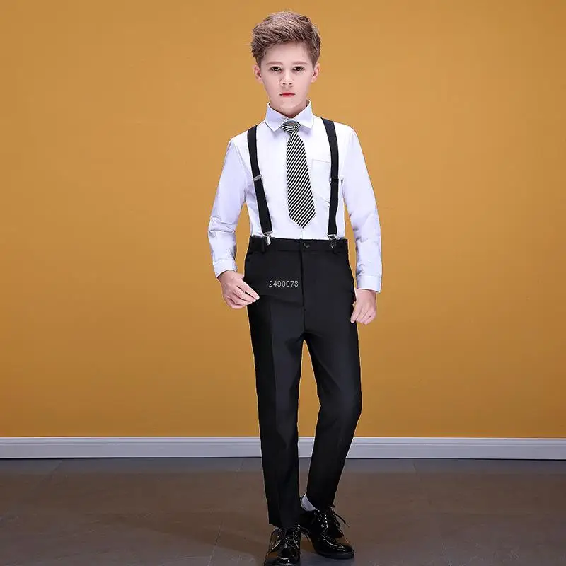 

Flower Boys Formal Wedding Suit Kids Photograph Suit Teenager Tuxedo Dress Children Graduation Stage Show Birthday Costume