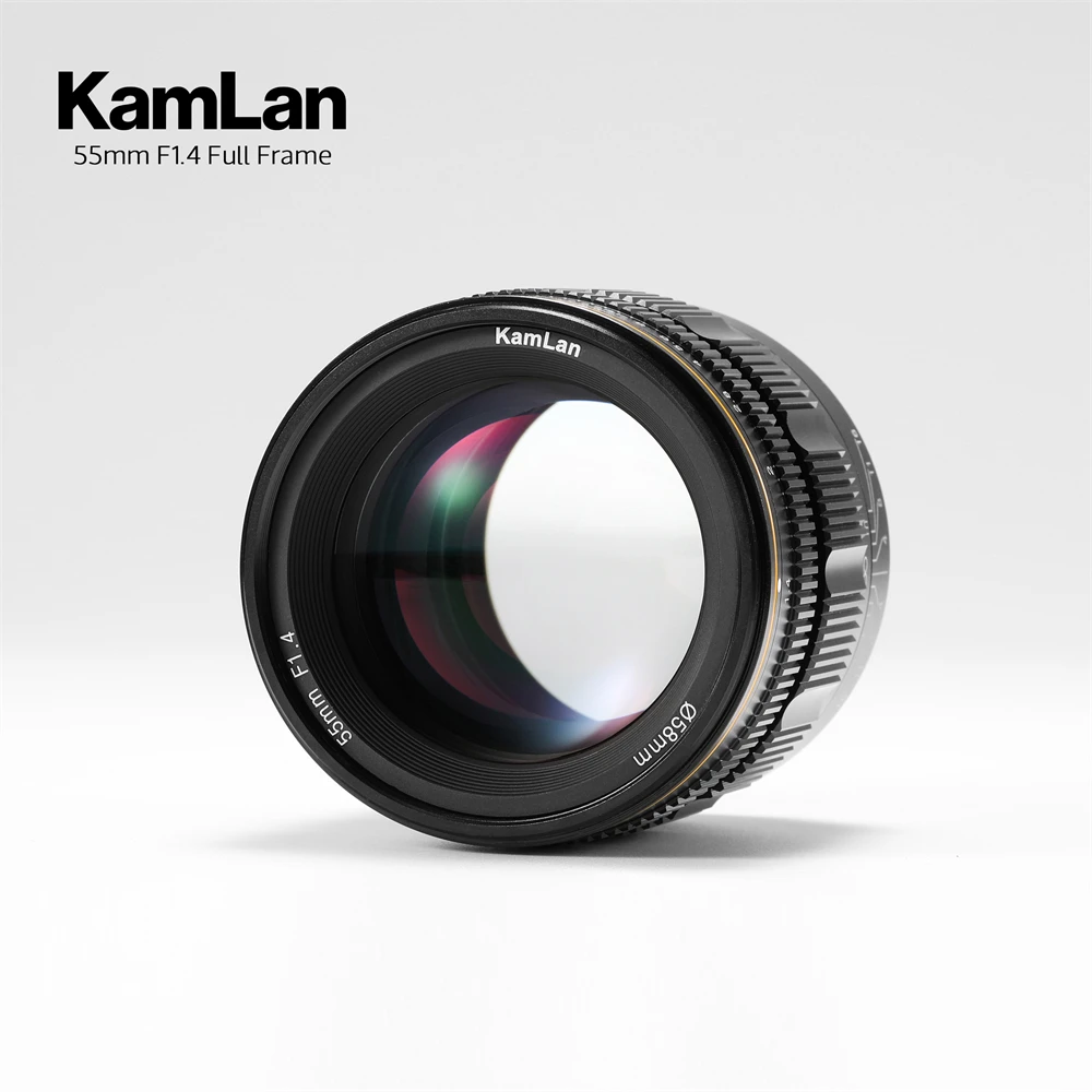 Machang Optical　KamLan 55mm F1.4 [ニコンZ用] Kamlan 55mm f1.4 Full-Frame Lens Manual Focus Lens for Sony E