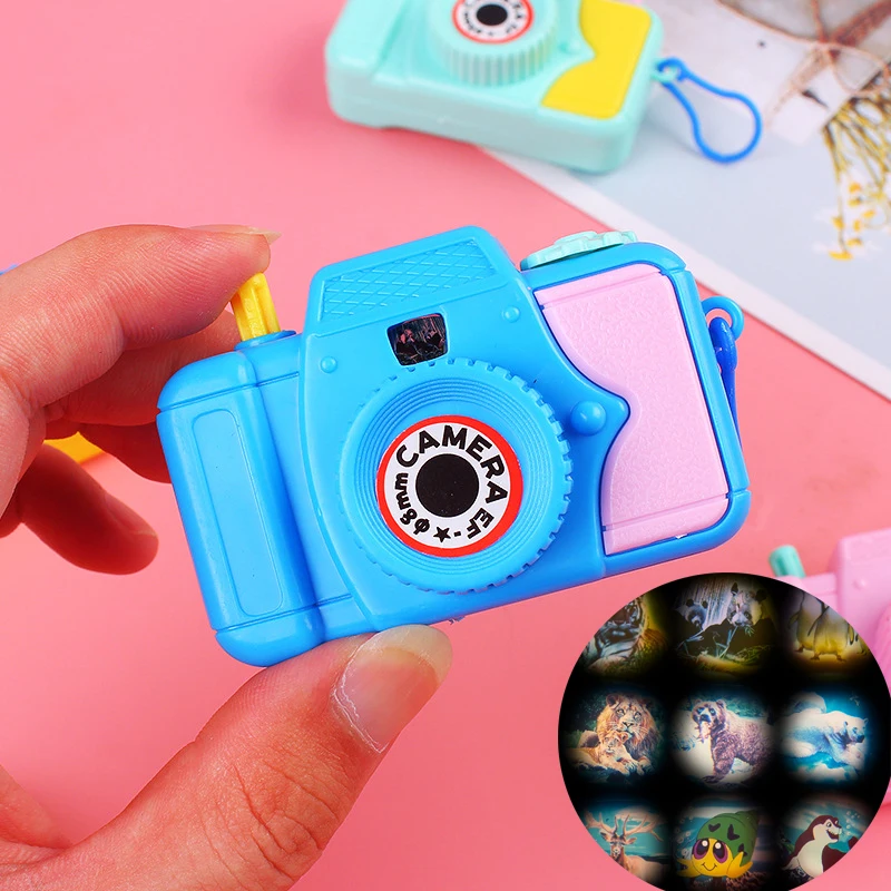 5pcs Mini Cartoon Animal Pattern Camera Toy Kids Birthday Party Favor Carnival Gift Boy Girl School Reward Goodie Filler