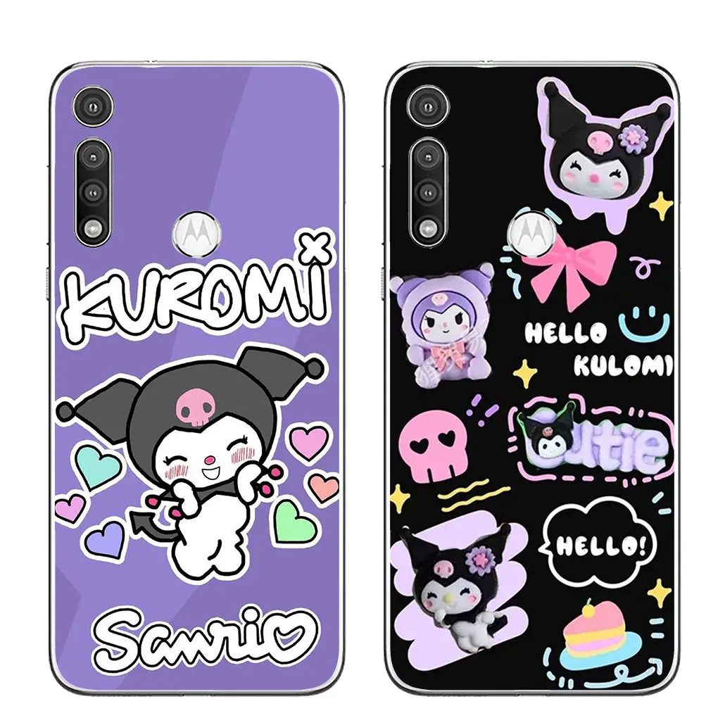 Girl Fashion Cute Kuromi Phone Cover Case for Samsung Galaxy A04 A05 A14 A15 A23 A34 A35 A54 A55 M23 M33 M52 M53 M31 M51 A25