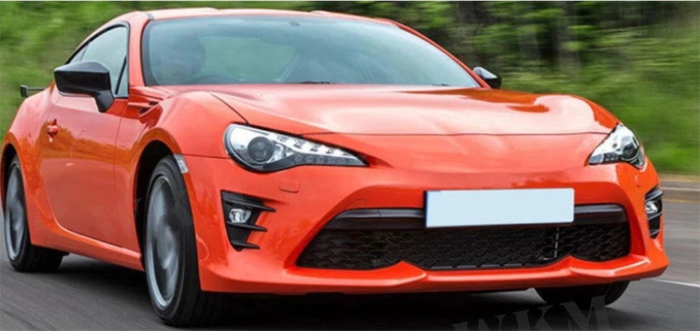 

Carbon Fiber For Toyota GT86 BRZ 2020-2025 Car Front Fog Light Lamp Frame Protection Wind Knife Trim Accessories