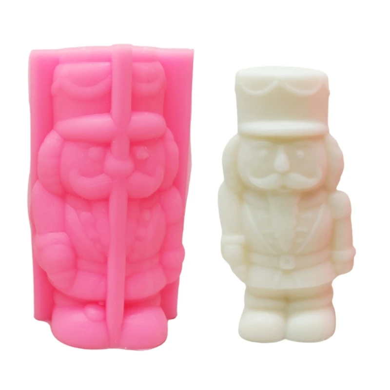 Creative Nutcrackers 3D Mold for DIY Making and Home Decoration Crafts