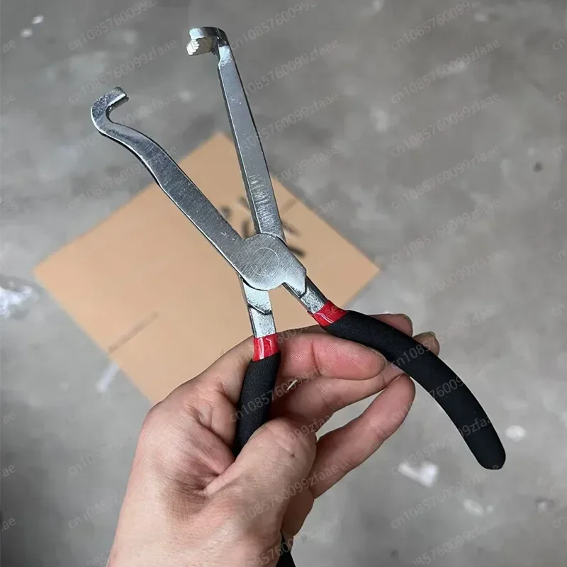 السيارات الكهربائية قطع المشبك خط الوقود سلك إزالة المشبك يوتيوب قطع المشبك دراجة نارية أدوات إصلاح السيارات #2