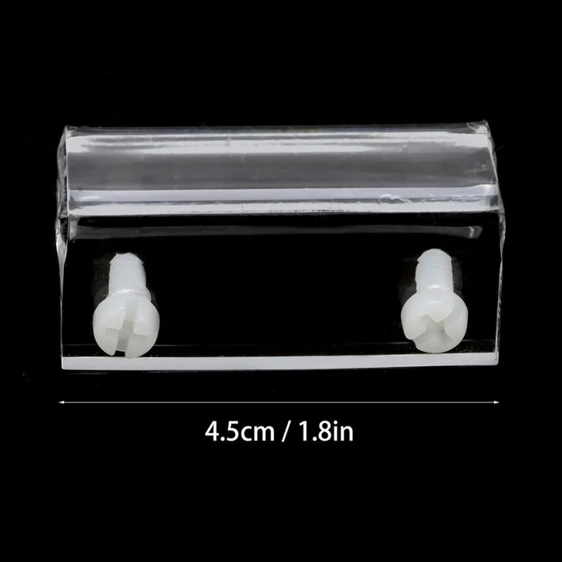 4PCS Fish Tank Acrylic Cover Holder Clear Clip Holder Support Bracket Support Frame Aquarium Accessories Aquarium cover bracket