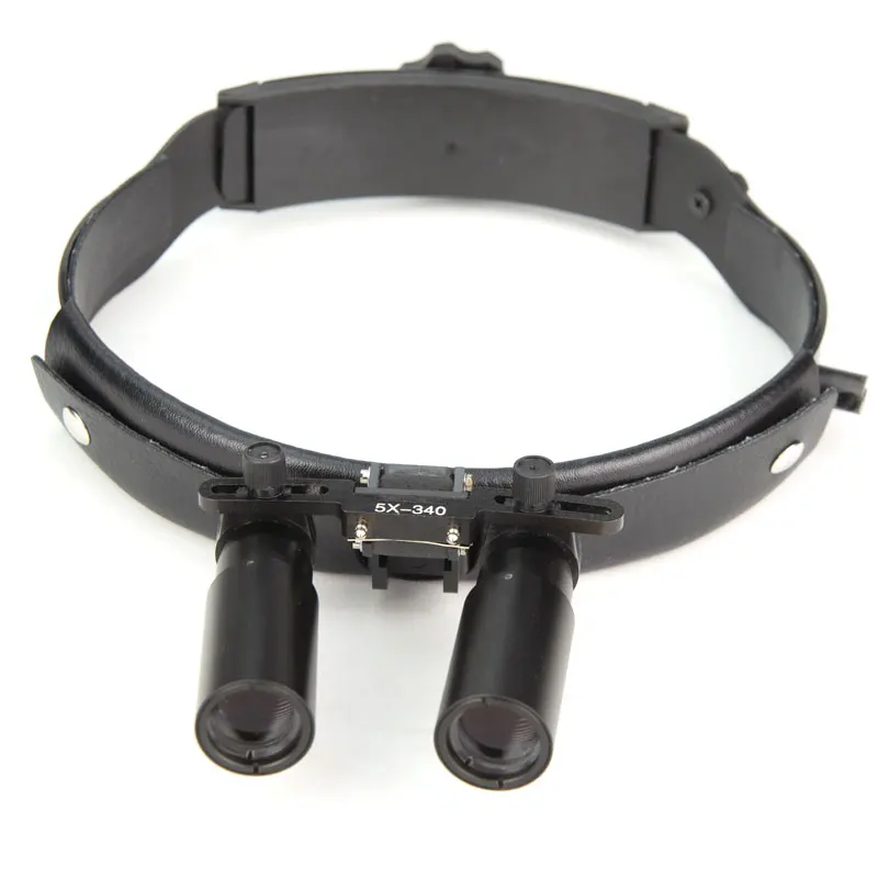 5X Dentist Loupes Magnifying Glass Working Distance 550 500 420 340mm Binoculars Surgery Suture Magnifier