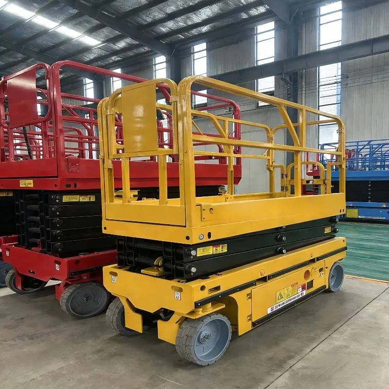 Portable Hydraulic Motorcycle Scissor Lift 500KG Mini Elevating Platform Garage Maintenance Hoist Heavy Duty Lifting Equipment