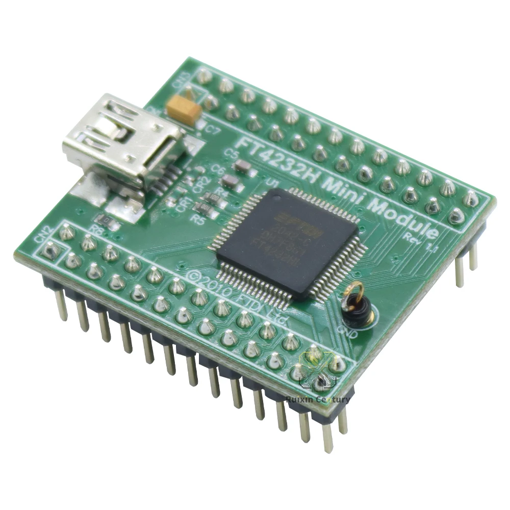 FOR FTDI FT4232H Mini Module board Dual Channel USB To MPSSE FIFO Module In Stock