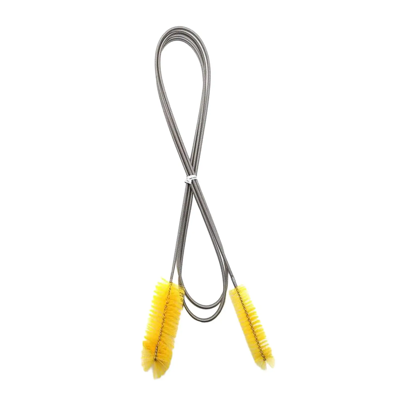Flexible Nylon Pipe Brush Wire Scrub for Drinking Bottles Connector Keyboard