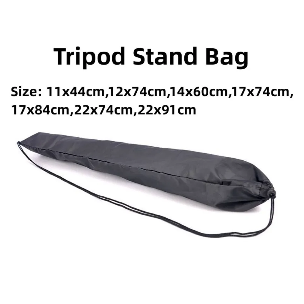 Tas Toting tali serut 44-91cm, tas tangan Tripod kain Oxford untuk MIK, dudukan Tripod, tas tali serut lipat