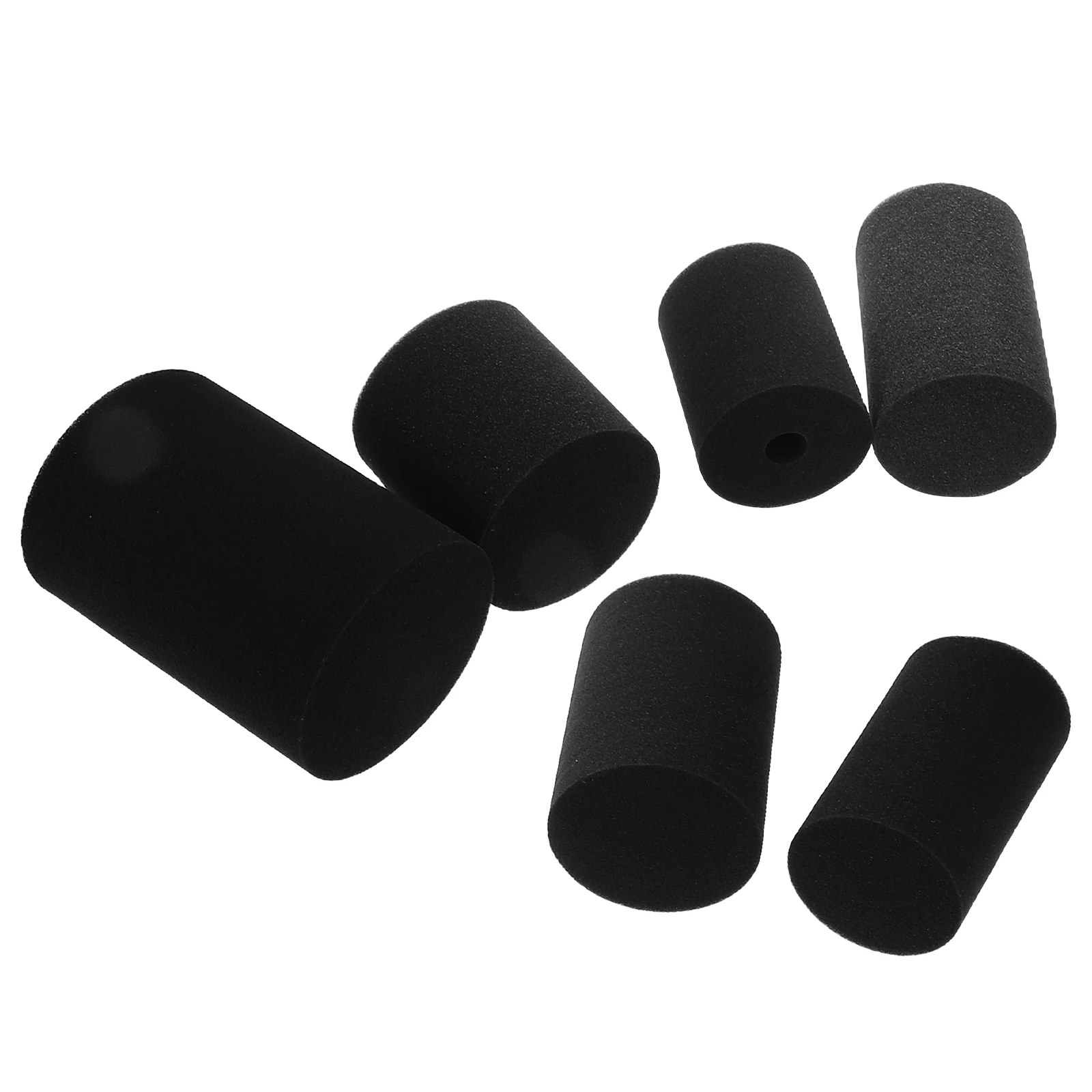 

6pcs Black Transfer Sponge Cup Turner Inserts Round Rotary Sponges for Tumbler Making Supplies Compatible Various Cup Sizes