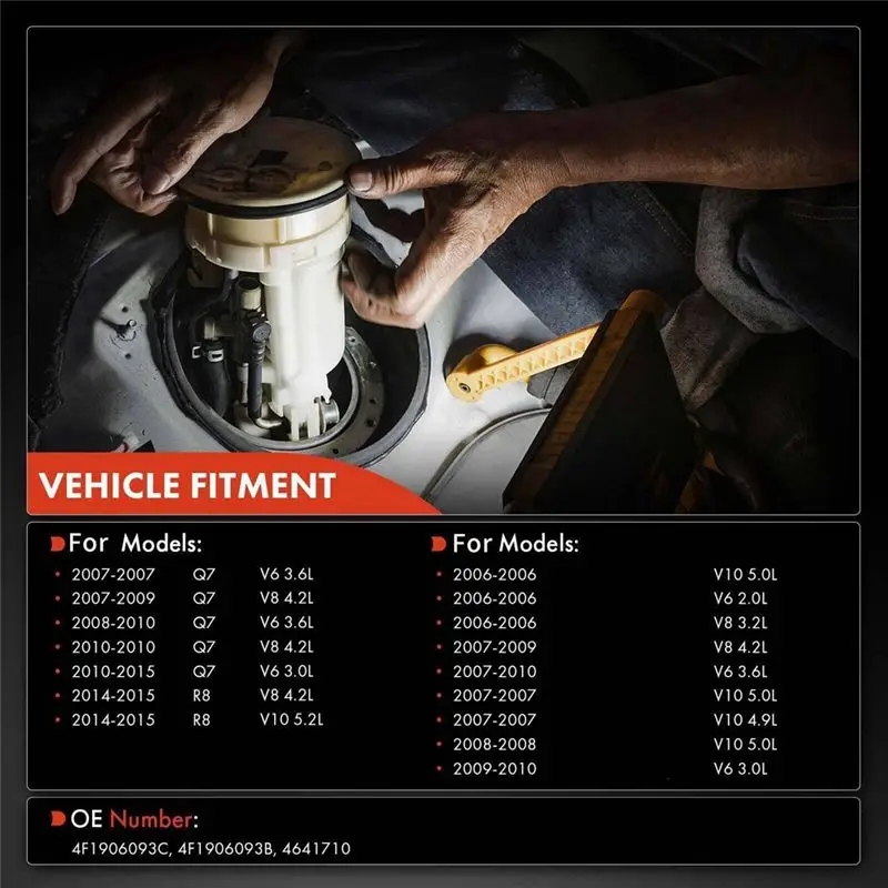 AU65-Car Fuel Injection Control Module For Q7 2007-2015 Touareg 2006-2010 4F1906093C, 4F1906093B Accessories