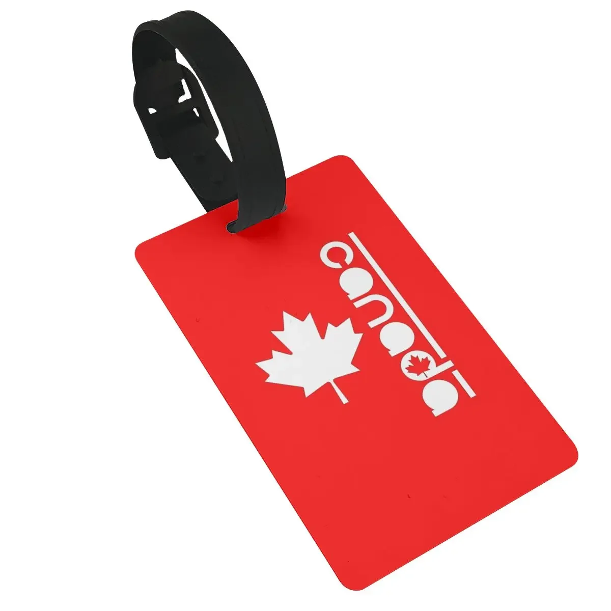 

Canada Flag National Culture Luggage Tags Suitcase Travel PVC Cute Baggage Boarding Tag Portable Label Holder ID Name Address