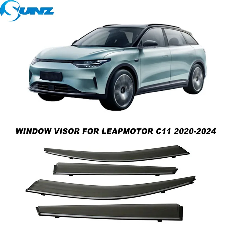 

Window Visor For Leapmotor C11 2020 2021 2022 2023 2024 Car Side Window Wind Deflectors Weathershield Sun Rain Guard