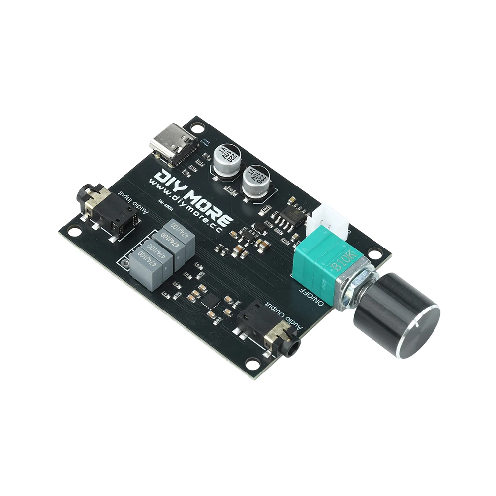 Kopfhörerverstärkerplatine MAX97220 mit 3,5-mm-Kopfhörerschutz ALPS-Potentiometer – Detail 16
