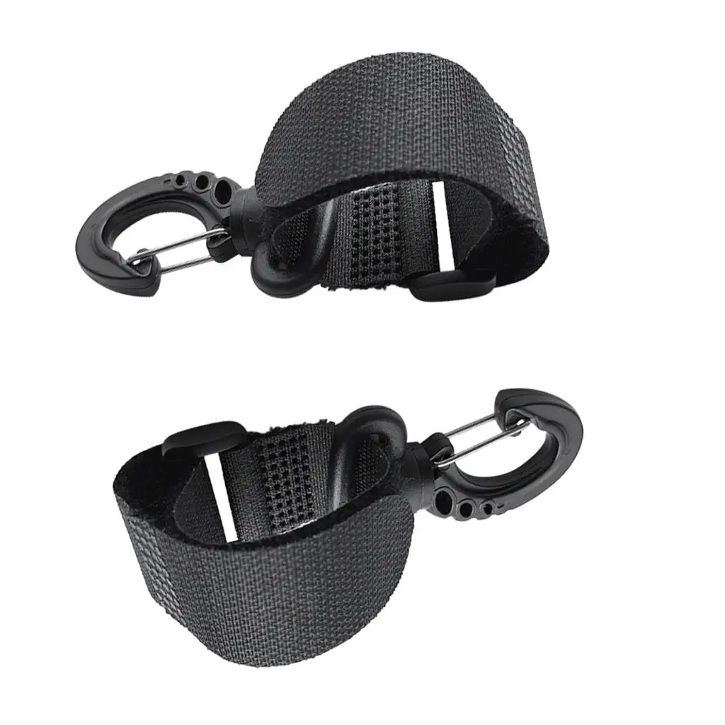 2 Pack Durable Premium Kayak Paddle Holder Canoe Clip Fishing Rod Strap Rest