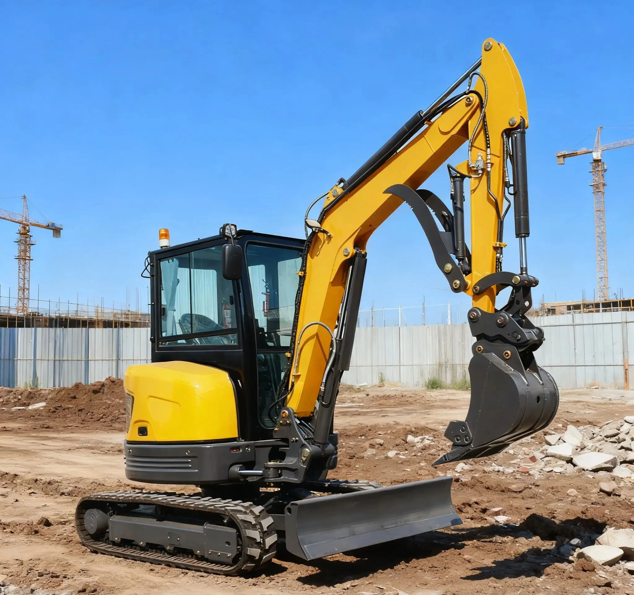 حفارة صغيرة 3 طن 3.5 طن حفارة صغيرة آلة التعبئة حفارة صغيرة