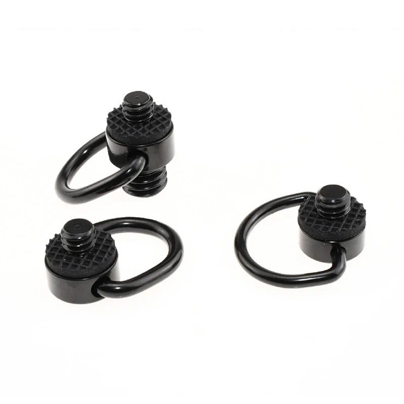 Camera Accessories Shoulder strap safety Buckle metal screw 1/4 camera quick strap safe connection ring For Canon Nikon Sony