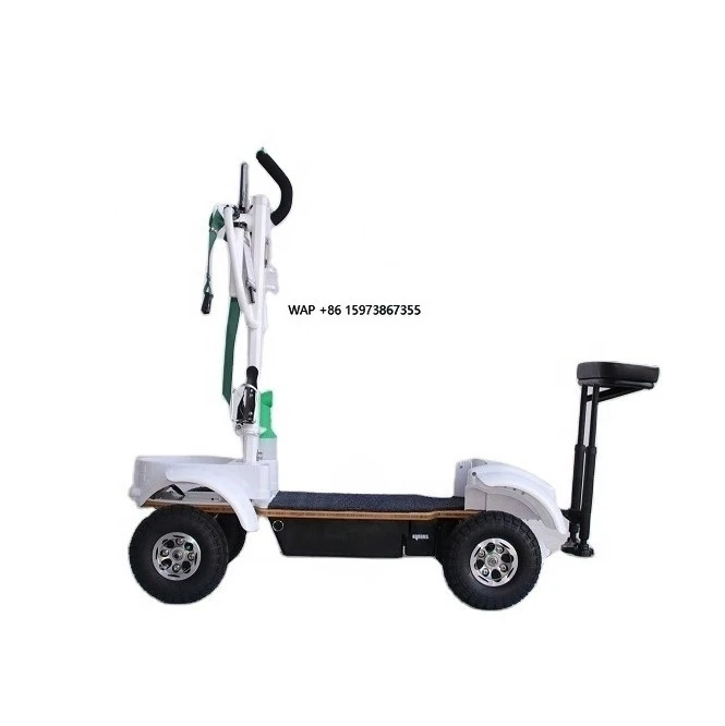 

High Quality 4 Wheel Folding Collapsible Custom logo Electric Golf Push Cart Trolley Carts