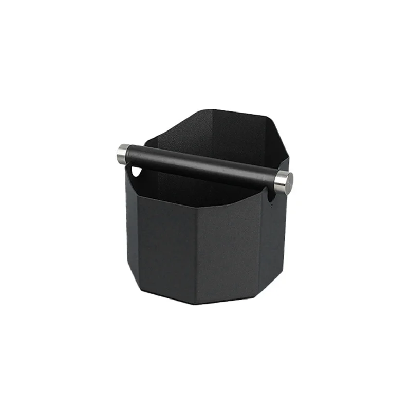 AT14 Espresso Tapping Box Square Coffee Grounds Box Small Coffee Grounds Container Coffee Maker For Home/Office