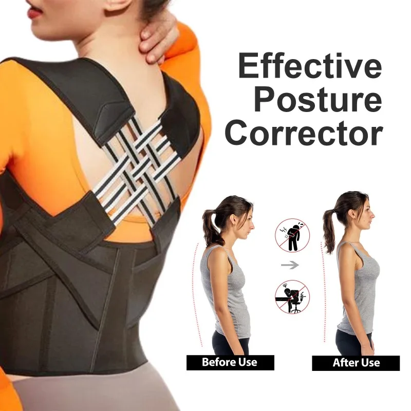 

Shoulder and Back Posture Correction Camel Straps Adult Breathable Back Correction Back Support Sitting Position Correction Tool