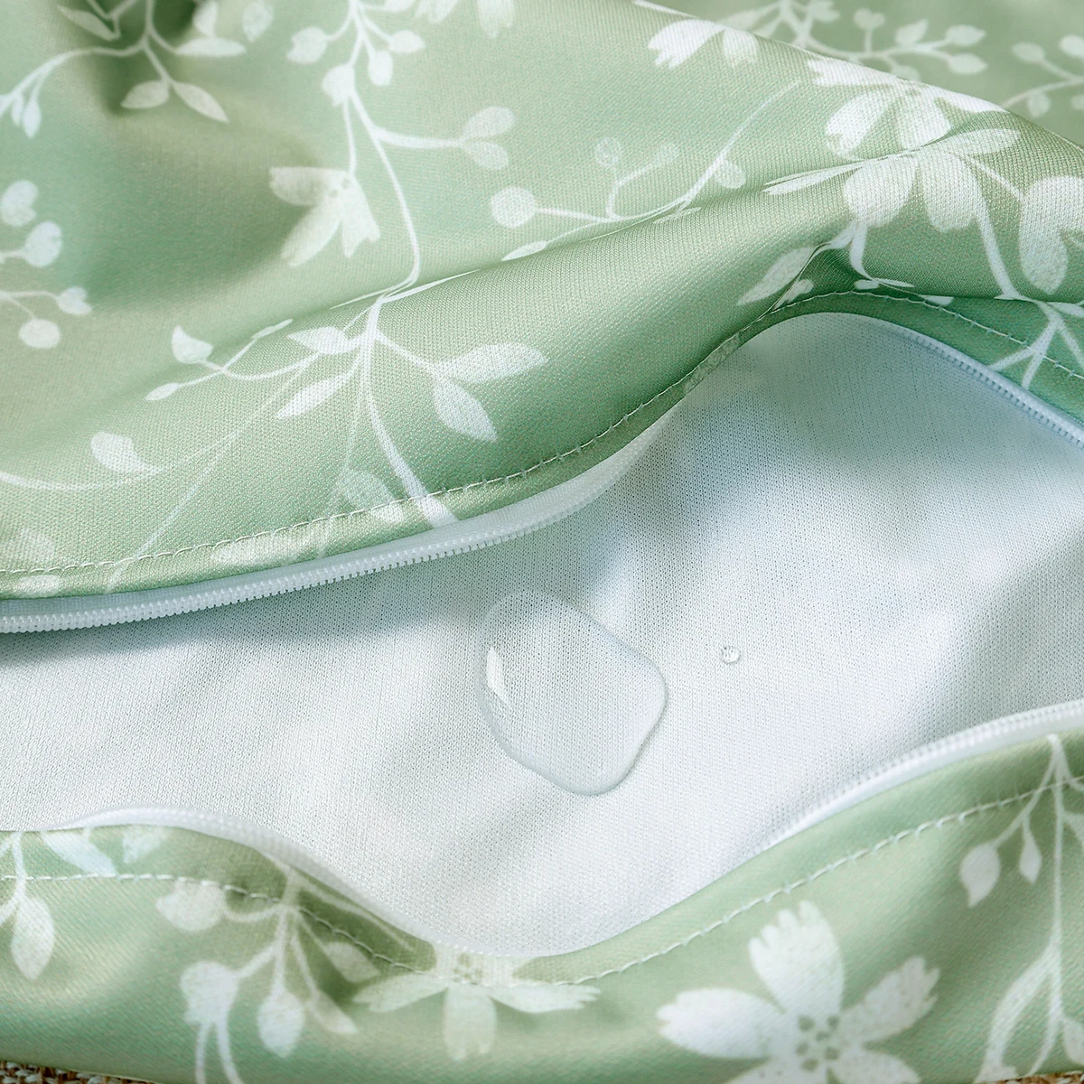 HappyFlute Set copri pannolino riutilizzabile impermeabile da 3 pezzi con cerniera liscia WetBag Tasca appesa per uso multi-scenario per i viaggi